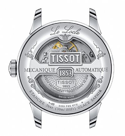 TISSOT Le Locle Powermatic 80 Automatic Stainless Steel Bracelet T006.407.11.043.00