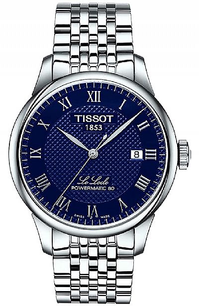 TISSOT Le Locle Powermatic 80 Automatic Stainless Steel Bracelet T006.407.11.043.00