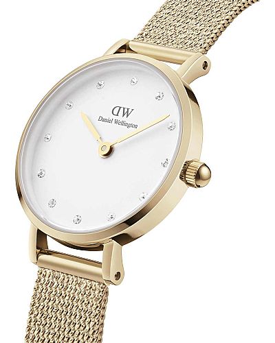 DANIEL WELLINGTON Petite Lumine Crystals Gold Stainless Steel Bracelet DW00100604