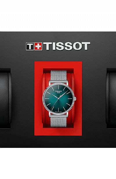 TISSOT Everytime Gent Silver Stainless Steel Bracelet T143.410.11.091.00