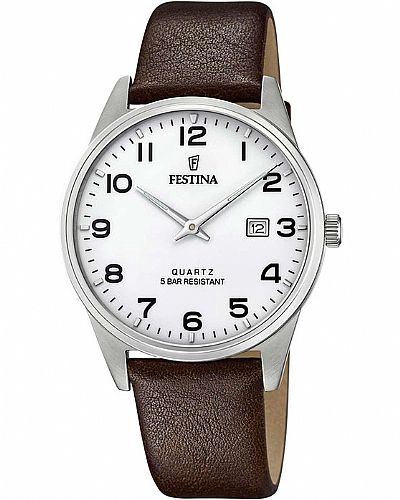 FESTINA Brown Leather Strap F20512/1