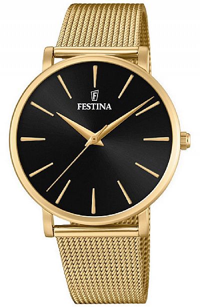 FESTINA Classic Slim Gold Stainless Steel Bracelet f20476/2