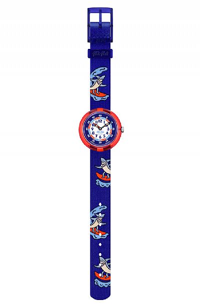 FLIK FLAK Yeeew Blue Fabric Strap ZFBNP211