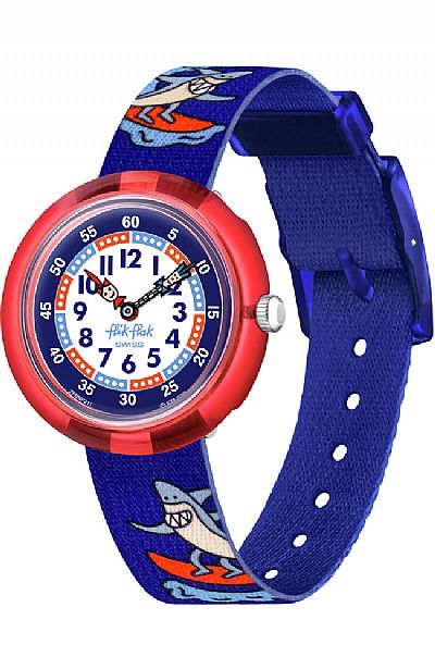 FLIK FLAK Yeeew Blue Fabric Strap ZFBNP211