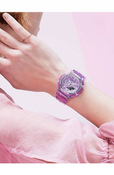 CASIO G-Shock Pink Rubber Strap GMA-S2100SK-4AER