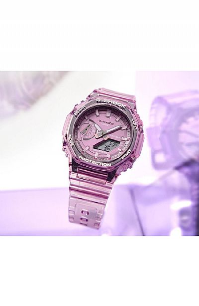 CASIO G-Shock Pink Rubber Strap GMA-S2100SK-4AER