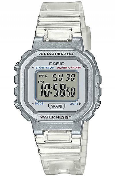 CASIO Sport White Rubber Stap LA-20WHS-7AEF