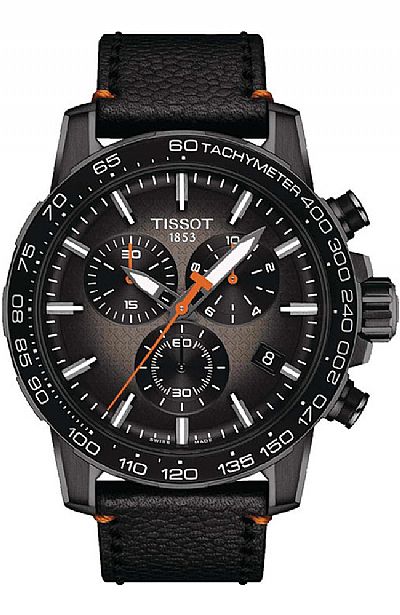 TISSOT Supersport Basketball Edition Black Leather Cronograph T125.617.36.081.00