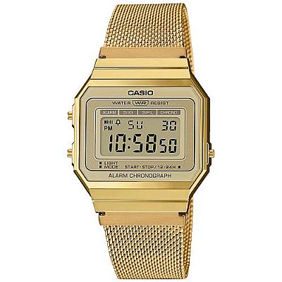 CASIO Collection Gold Stainless Steel Bracelet A700WEMG-9AEF