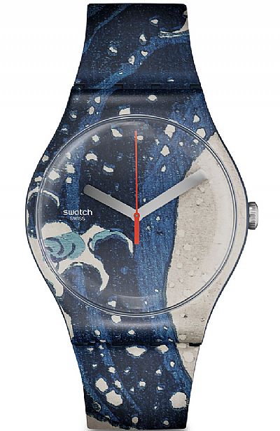 THE GREAT WAVE BY HOKUSAI & ASTROLABE SUOZ351 