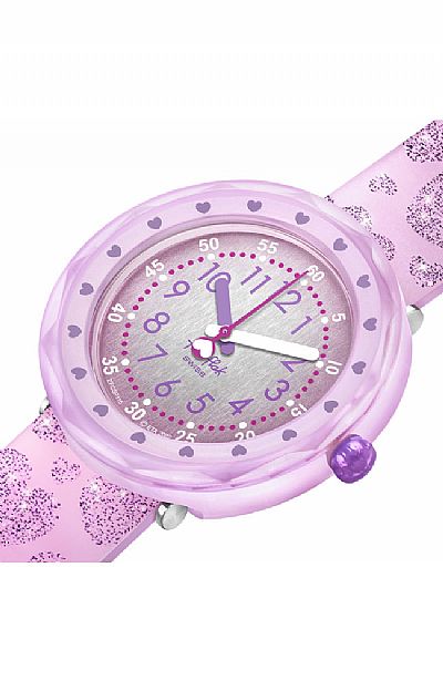 FLIK FLAK Lovaxus Pink Rubber Strap ZFCSP115