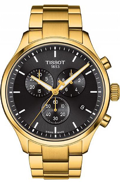 TISSOT XL Classic Gold Stainless Steel Chronograph T116.617.33.051.00