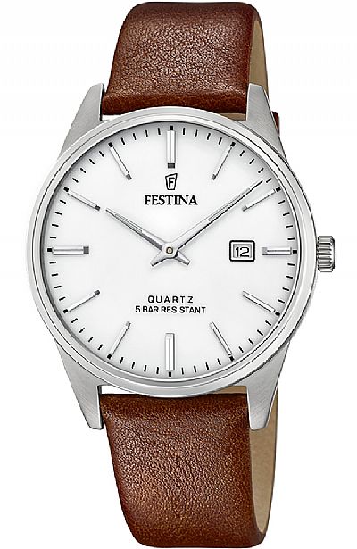 FESTINA Brown Leather Strap F20512/2