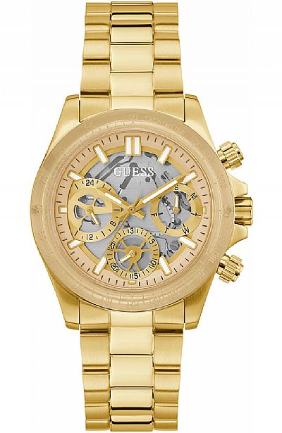  GUESS Mirage Gold Stainless Steel Multifunction  GW0557L1