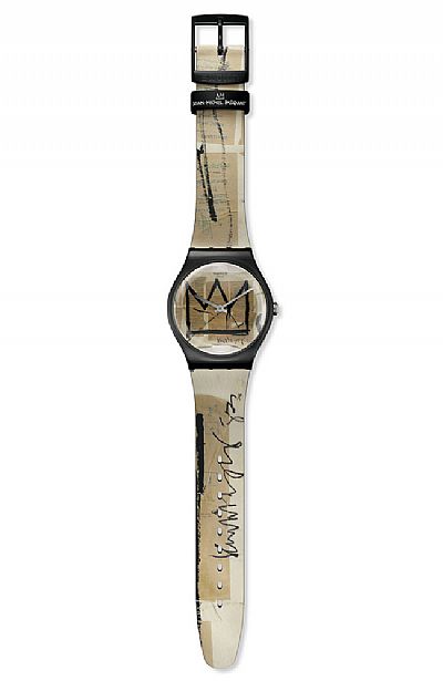 SWATCH Untitled By Jean-Michel Basquiat Rubber Strap SUOZ355