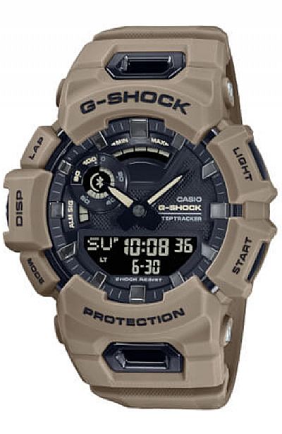 CASIO G-Shock Bluetooth Brown Rubber Strap GBA-900UU-5AER