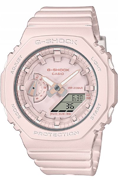 CASIO G-Shock Pink Rubber Strap GMA-S2100BA-4AER