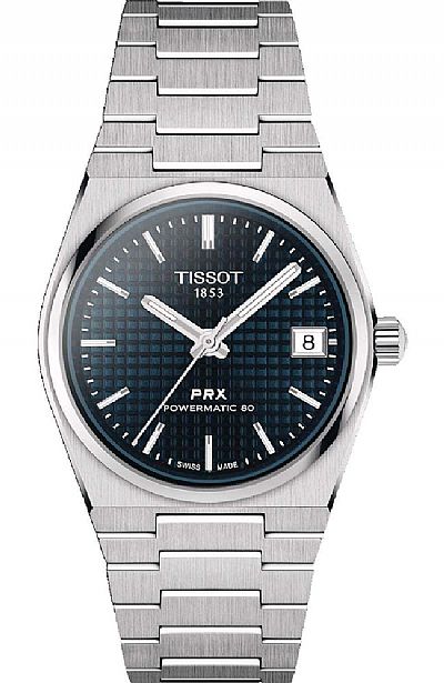 TISSOT PRX Powermatic 80 35mm Stainless Steel Bracelet T137.207.11.041.00
