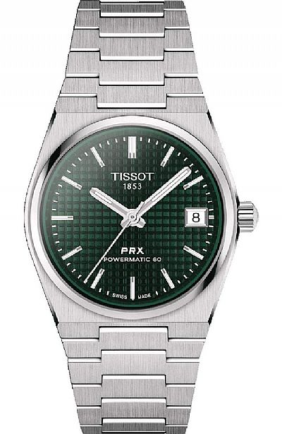 TISSOT PRX Powermatic 80 35mm Stainless Steel Bracelet T137.207.11.091.00