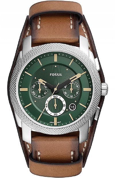 FOSSIL Machine Eco Brown Leather Chronograph FS5962