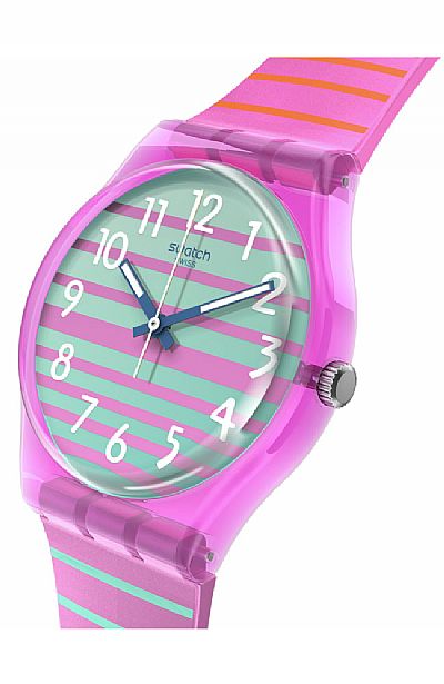 SWATCH Electrifying Summer Multicolor Silicone Strap SO28P105