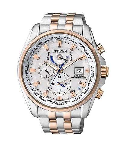 CITIZEN Eco-Drive Radio Controlled Stainless Steel Chronograph