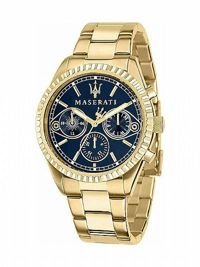  MASERATI Competizione Gold Stainless Steel Multifunction  R8853100026