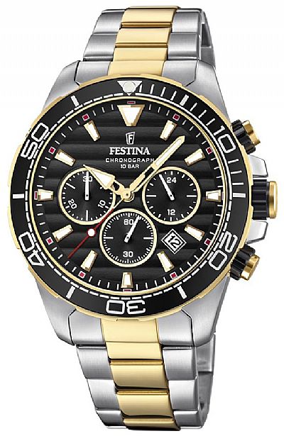  FESTINA Two Tone Stainless Steel Chronograph  F20363/3