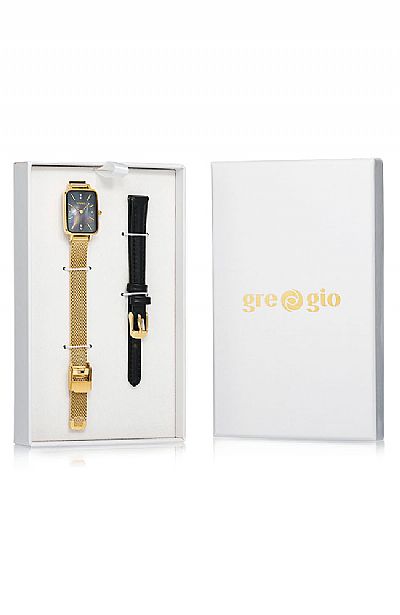 GREGIO Set Box Gold Stainless Steel Bracelet GR430022