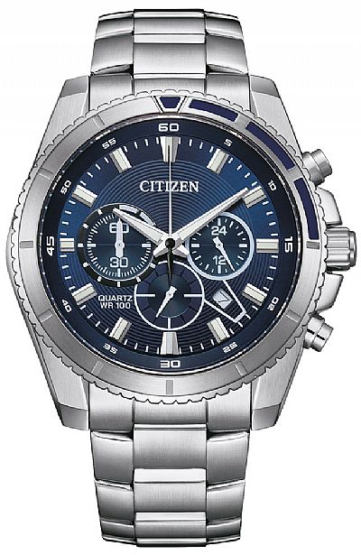 Citizen Chronograph Stainless Steel AN8201-57L