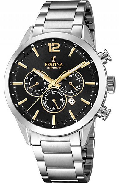 FESTINA Stainless Steel Chronograph F20343/4