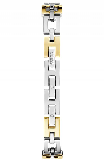 GUESS Lady G Crystals Two Tone Stainless Steel Bracelet GW0656L1