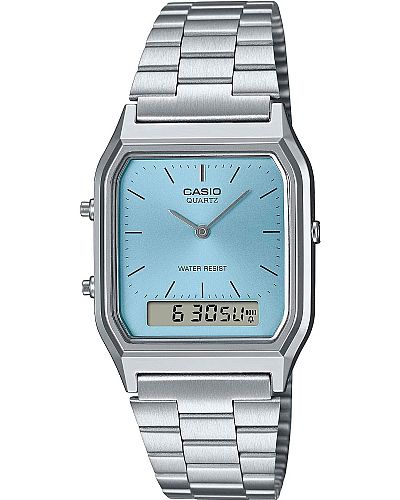 CASIO Vintage Dual Time AQ-230A-2A1MQYES