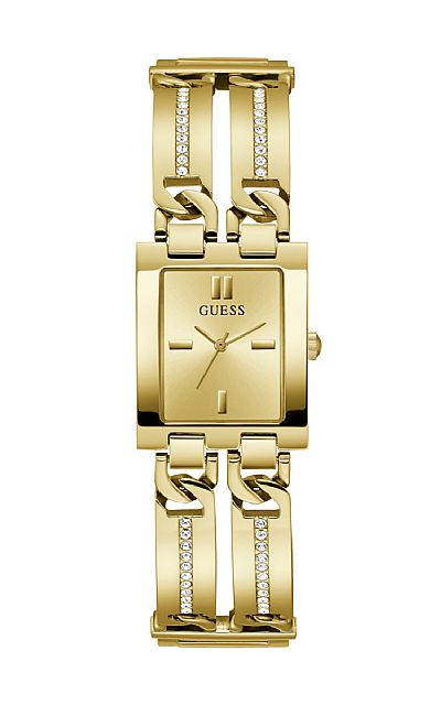 GUESS Ladies Gold Tone Watch GW0668L2