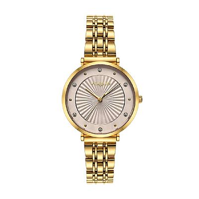 VOGUE Bliss Crystals Gold Stainless Steel Bracelet 815345