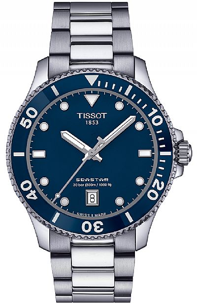 TISSOT Seastar 1000 Stainless Steel Bracelet T120.410.11.041.00