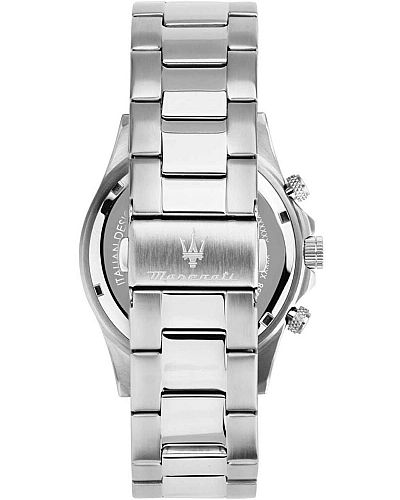 MASERATI Competizione Chronograph Silver Stainless Steel BraceletR8873600009 