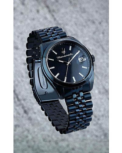 MASERATI Blue Edition Blue Stainless Steel Bracelet R8853151016