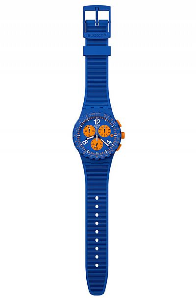 SWATCH Primarly Blue Rubber Strap  SUSN419