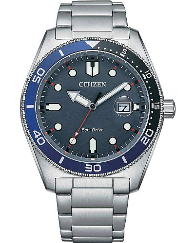 CITIZEN Eco-Drive Silver Stainless Steel Bracelet  AW1761-89L