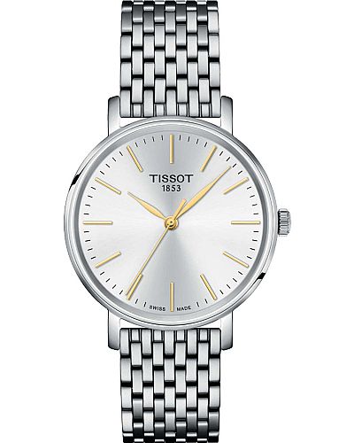 TISSOT T-Classic Everytime Silver Stainless Steel Bracelet T143.210.11.011.01