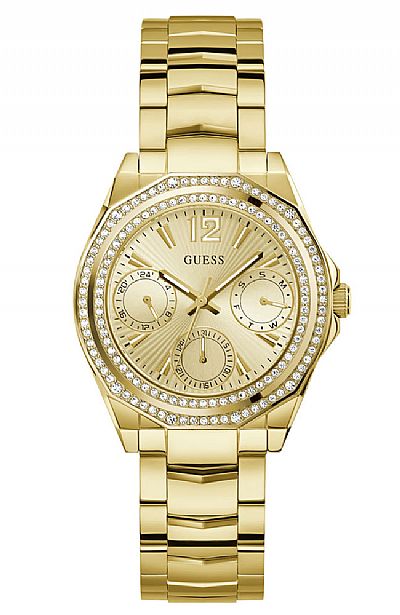 GUESS Ritzy Crystals Gold Stainless Steel  GW0685L2