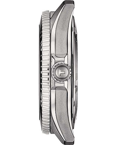 TISSOT T-Sport Seastar 1000 Powermatic 80 Automatic Silver Stainless Steel Bracelet  T120.807.11.091.00