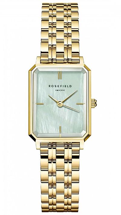 Rosefield The Octagon XS gold watch OGGSG-O71