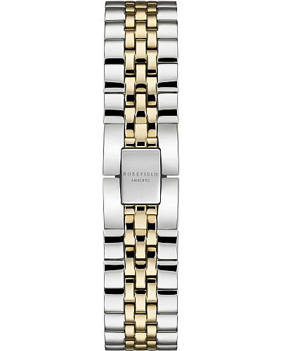 ROSEFIELD The Boxy XS Two Tone Stainless Steel Bracelet QMWSSG-Q023