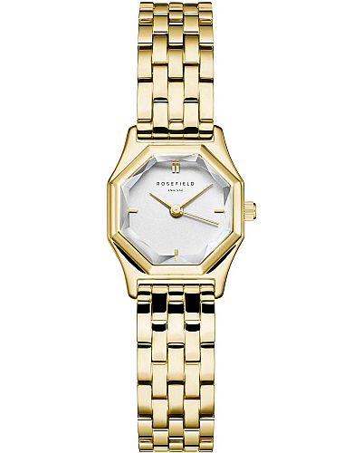 ROSEFIELD The Gemme Gold Stainless Steel Bracelet  GWGSG-G02