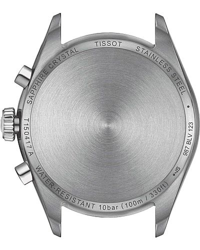 TISSOT T-Classic PR 100 Chronograph Silver Stainless Steel Bracelet   T150.417.11.351.00