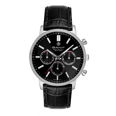 GANT East Hill Black Leather Strap   G191004