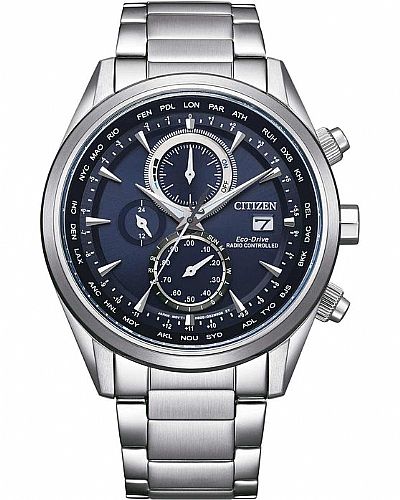  CITIZEN Eco-Drive Radio Controlled Stainless Steel Bracelet AT8260-85L