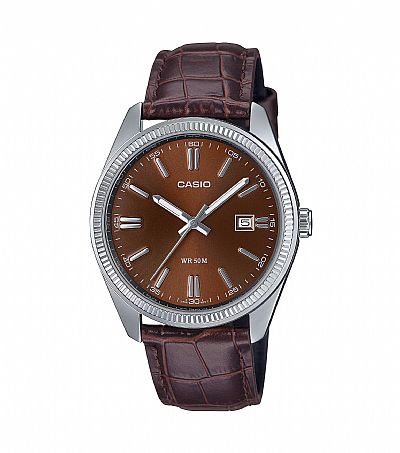 CASIO Standard Gent MTP-1302PL-5AVEF Leather Strap 